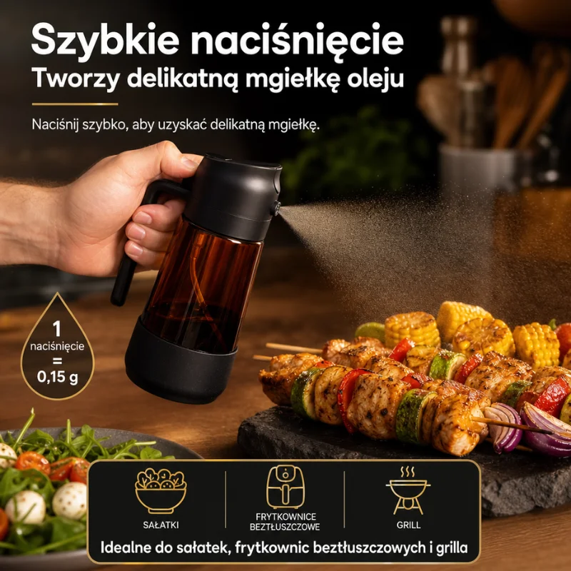 Oliwiko — delikatna mgiełka na patelnię